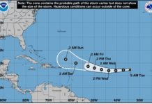 Tormenta Erin se fortalecerá y se convertirá en huracán en los próximos días