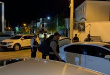 ARRESTAN HOMBRE CON NUEVE PAQUETES DE PRESUNTA MARIHUANA EN SFM