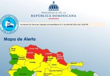 COE activa alerta roja en cuatro provincias por fuerte inestabilidad atmosférica