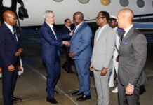Presidente Abinader llega a Guyana en cuarta visita oficial para sostener reunión bilateral con su homólogo Mohamed Irfaan Alí