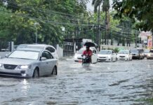 Prevén fuertes lluvias vespertinas debido a una vaguada sobre el país