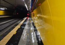 Lluvias provocan entrada de agua en estación Rosa Duarte del Metro