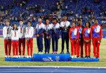 «Me siento orgullosa de representar a la República Dominicana»: Marileidy celebra el oro con su equipo